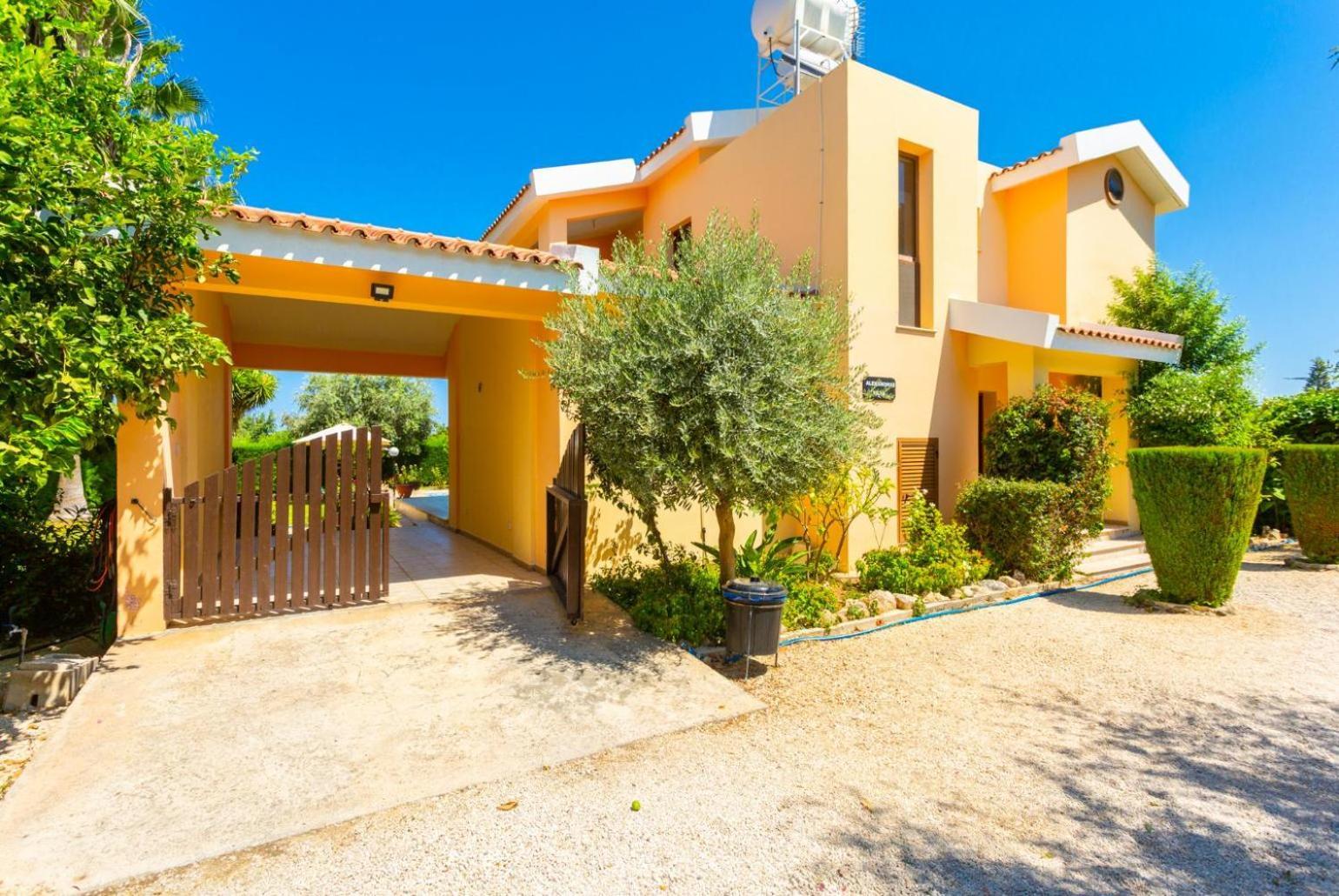 Villa Halima Stefanos Polis Ngoại thất bức ảnh