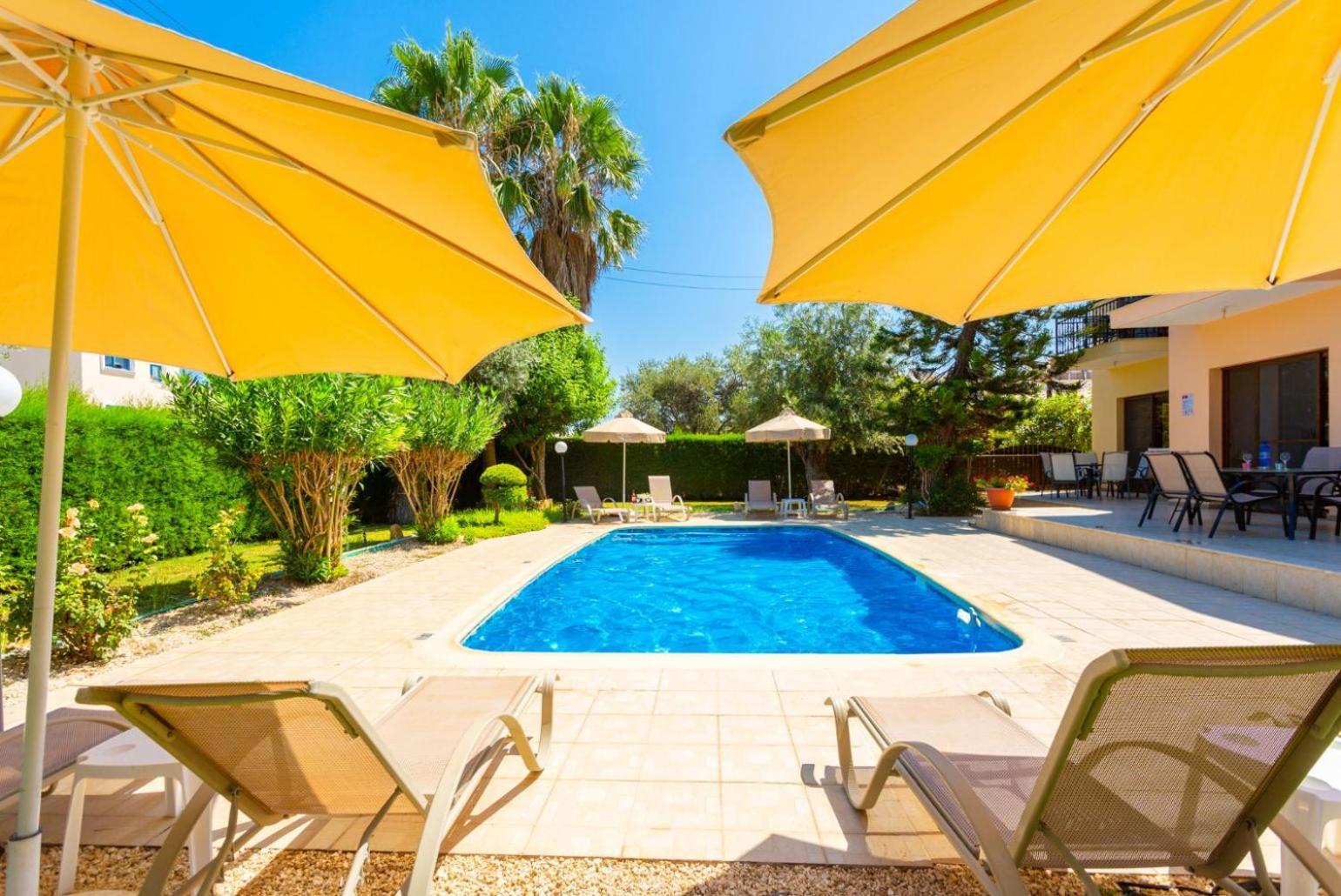 Villa Halima Stefanos Polis Ngoại thất bức ảnh