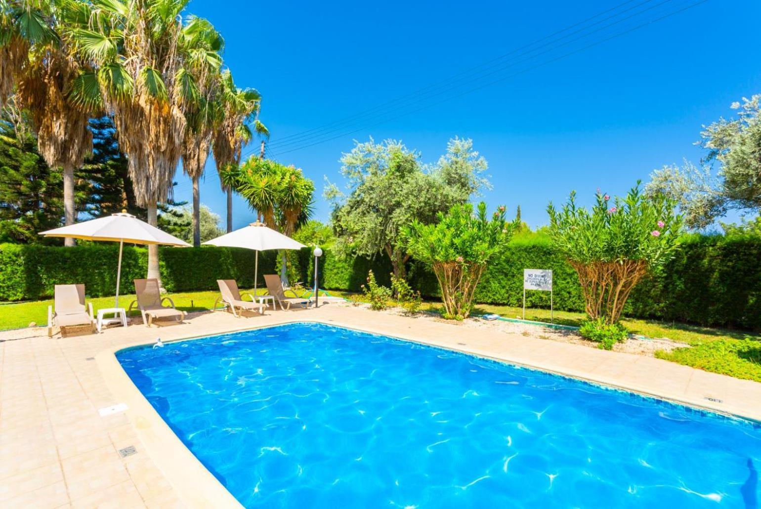 Villa Halima Stefanos Polis Ngoại thất bức ảnh