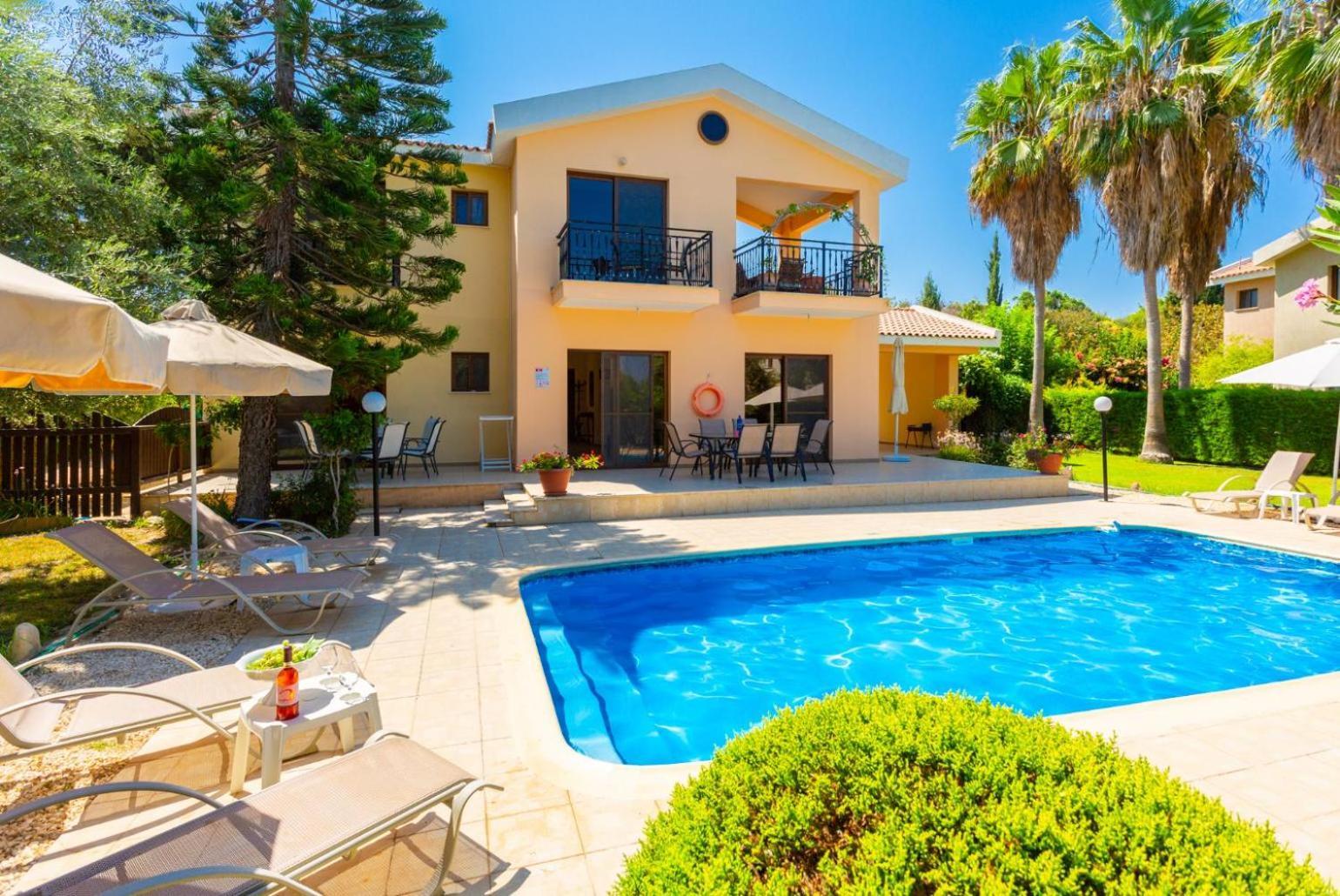 Villa Halima Stefanos Polis Ngoại thất bức ảnh